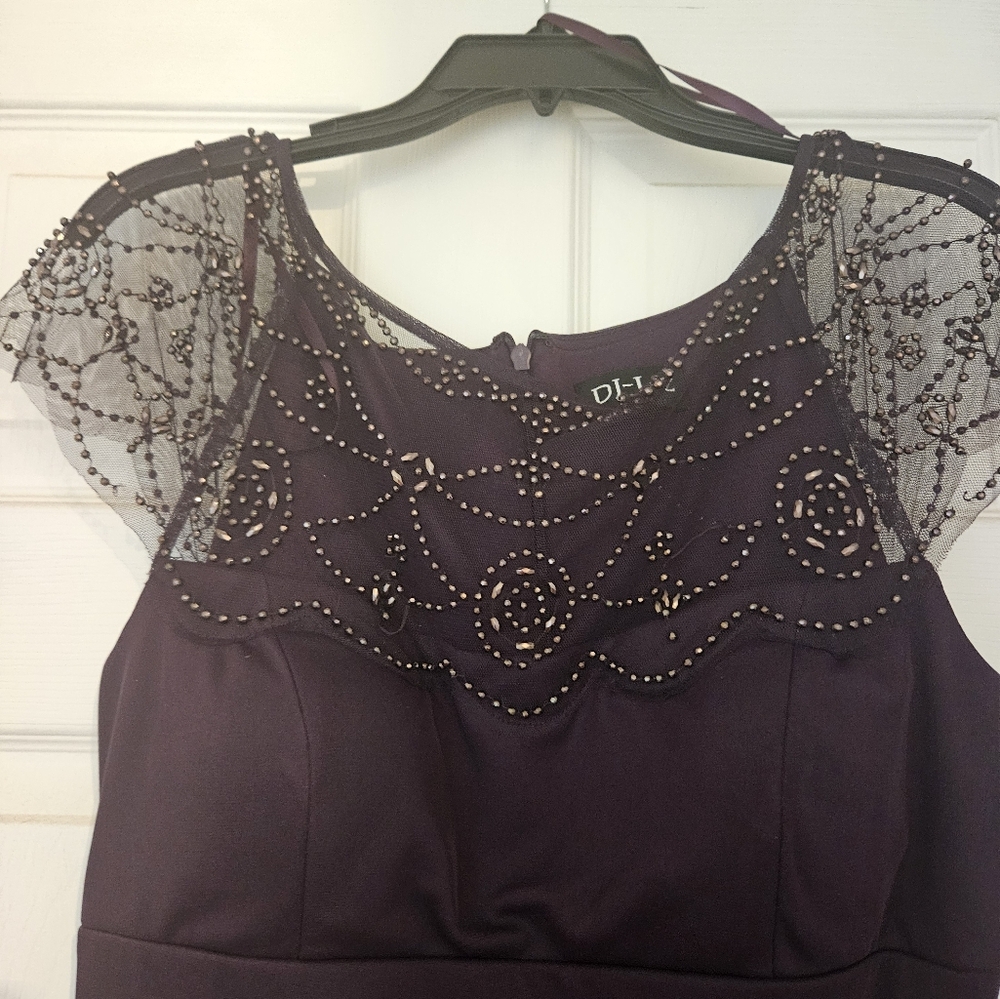 Beautiful purple/eggplant Mother of Bride  Dress